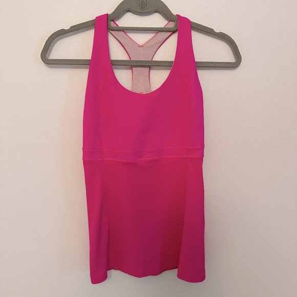 lululemon athletica Tops - Lululemon Racerback Barbiecore Tank 8